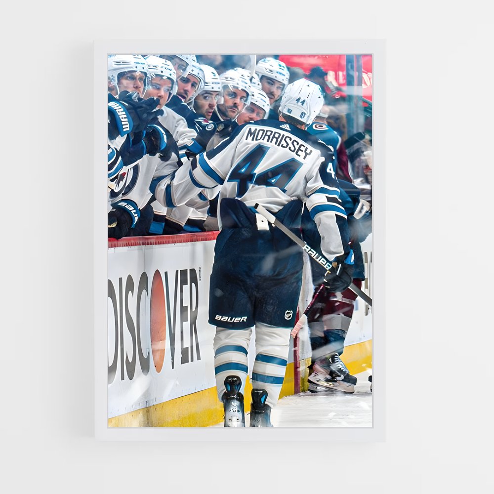 Poster Victoire des Jets – affiche Hockey sur glace (vue 3)